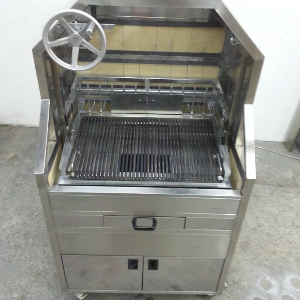 Arjantin Mangal Dolaplı Asansörlü Premium