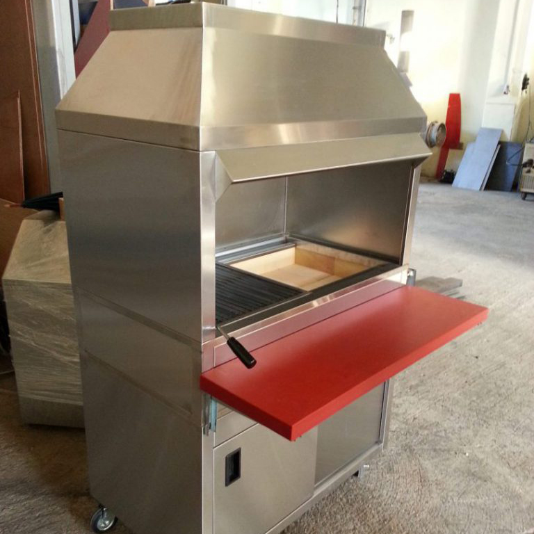 Davlumbazlı Mangal Dolaplı