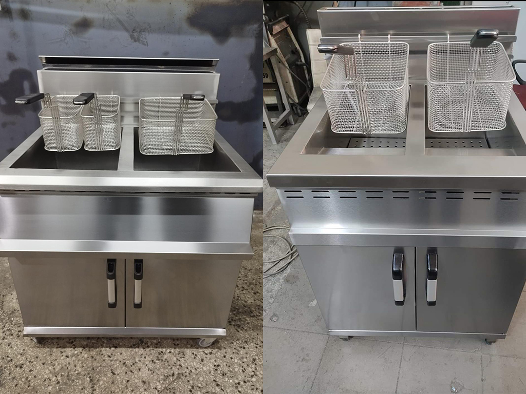 Dolaplı Çiftli Gazlı Sistem Fritöz