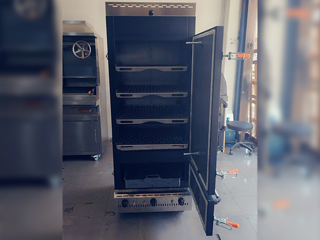 Smokers Tütsüleme Kabini Gazlı + Kömürlü